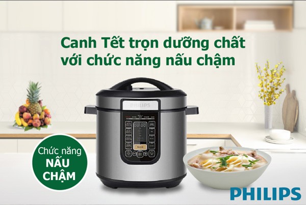 tan huong tet ngon khoe, me them thanh thoi nho philips - 4